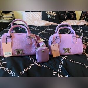 All about that bling satchel, Violet Tulle
Style: 11JCD0NJC-LLV